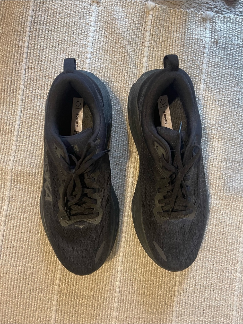 Hoka Men's Black Athletic Running Shoes
